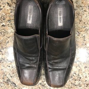 Brown Steve Madden Slip on dress shoes